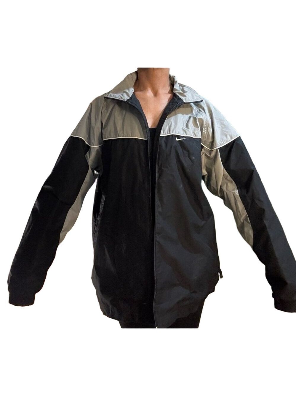 Vintage Nike Y2K Drill 90s Track Rare Light Jacket Hype